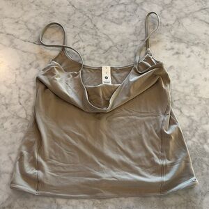 light beige/nude cami spaghetti tank top